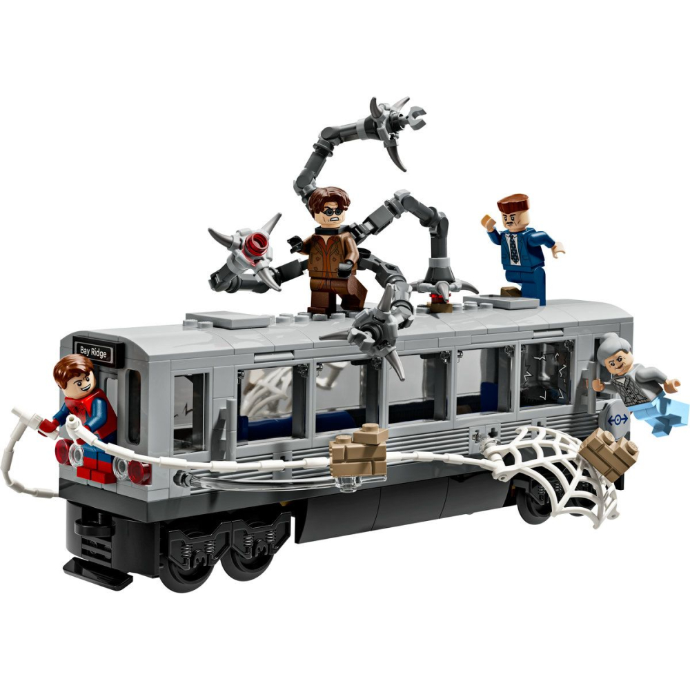 LEGO-Lego Marvel Lupta Pe Acoperisul Trenului Omul Paianjen Si Doc Ock 76321 [2]