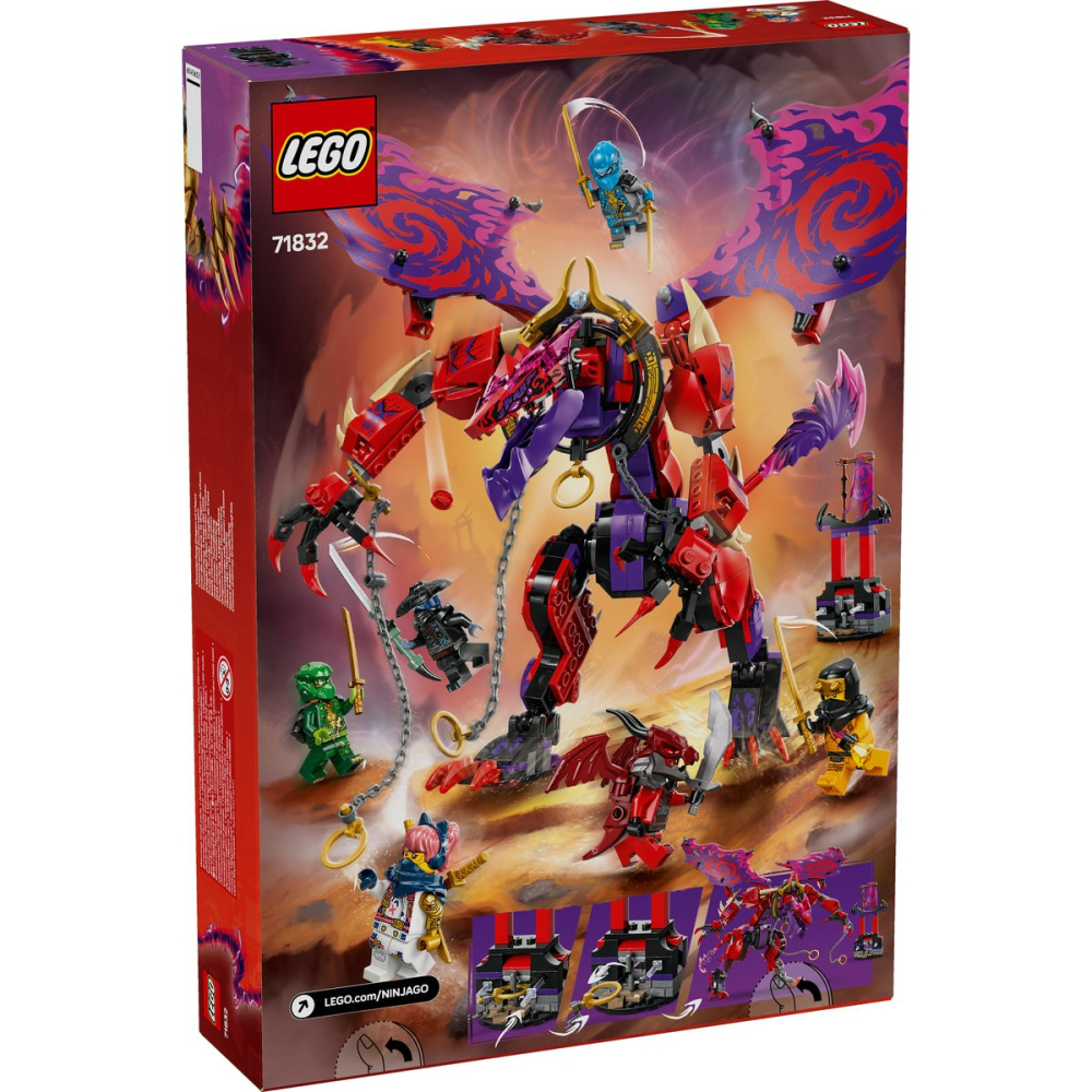 LEGO-Lego Ninjago Dragonul Haosului Thunderfang 71832 [8]