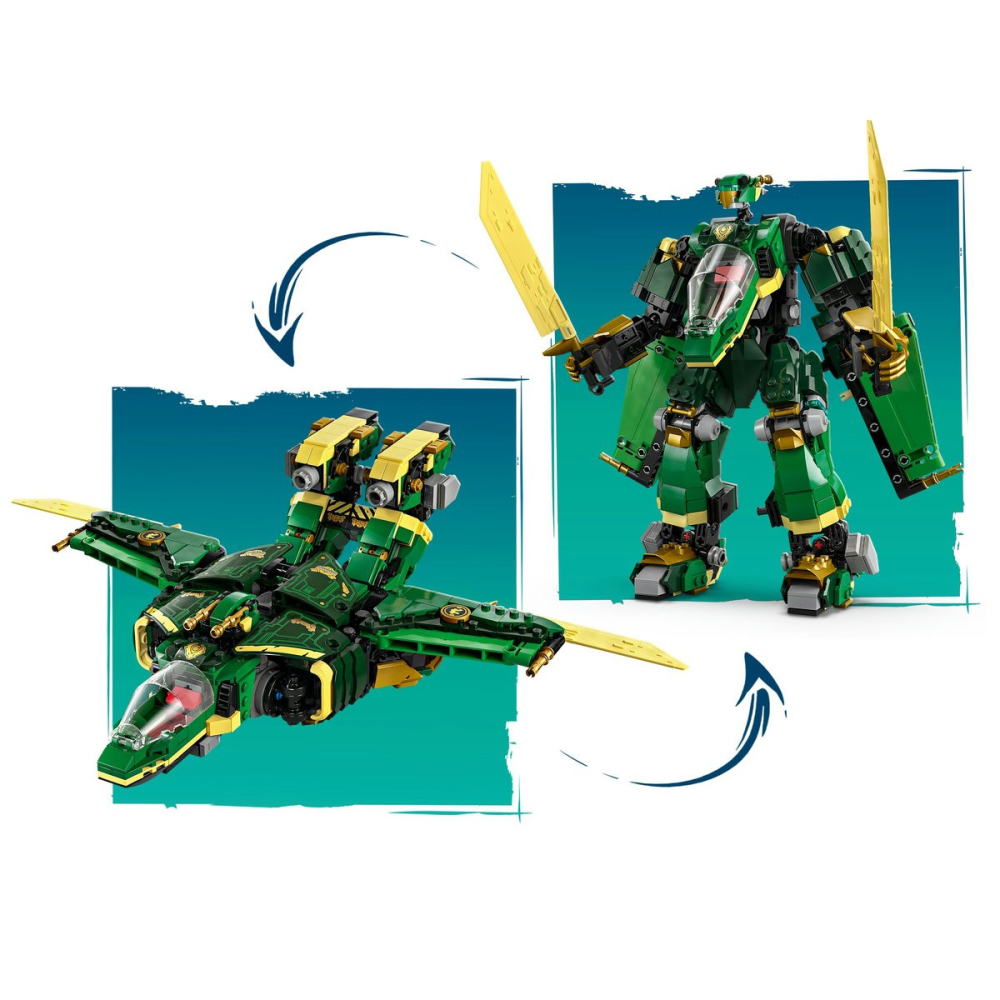 Lego Ninjago Robotul Avion Cu Reactie Al Lui Lloyd 71845  [6]
