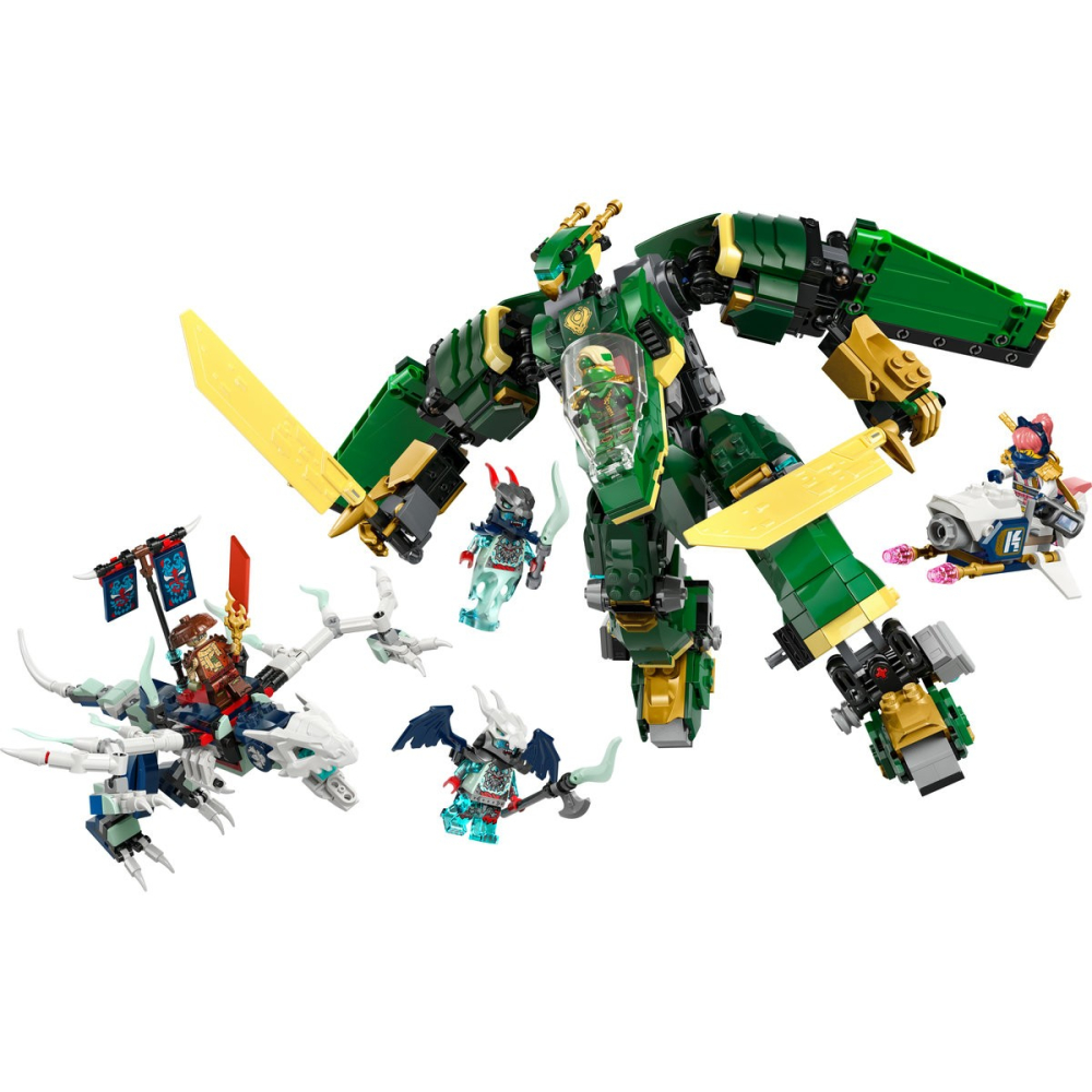 Lego Ninjago Robotul Avion Cu Reactie Al Lui Lloyd 71845  [2]