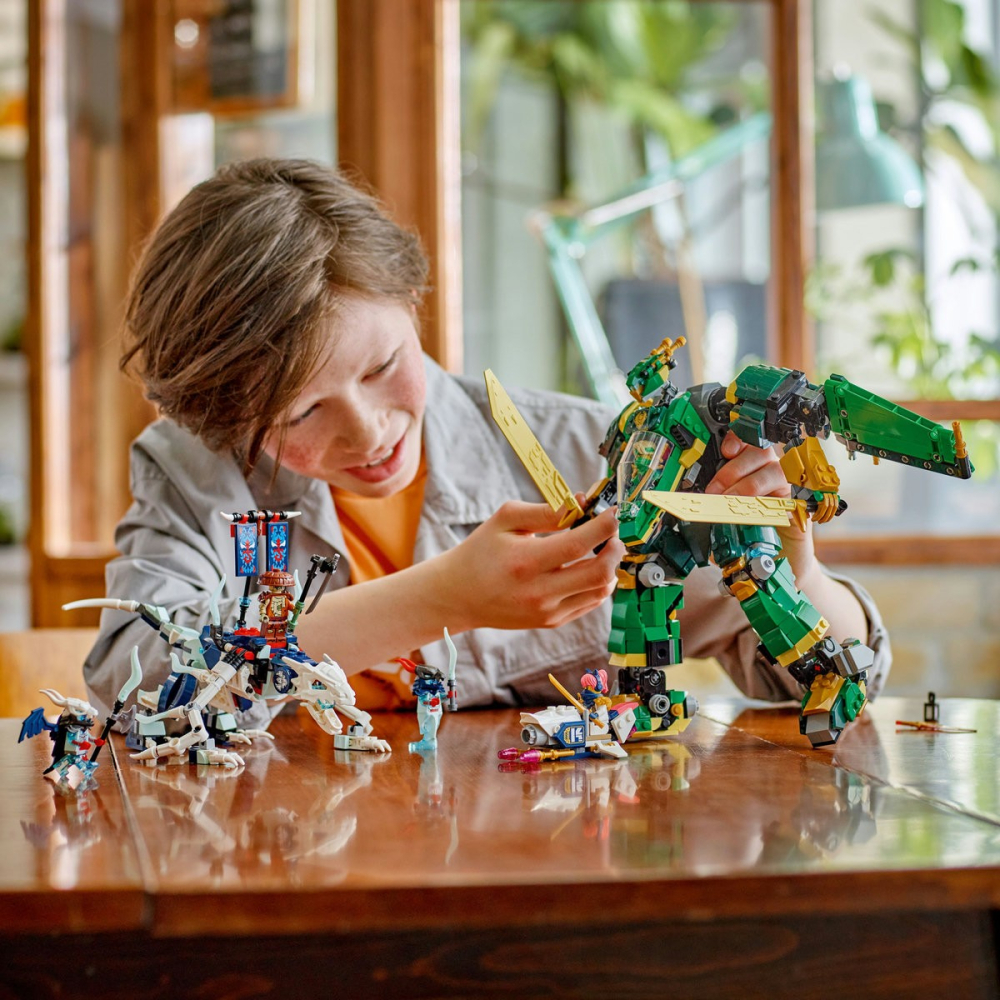 Lego Ninjago Robotul Avion Cu Reactie Al Lui Lloyd 71845  [3]