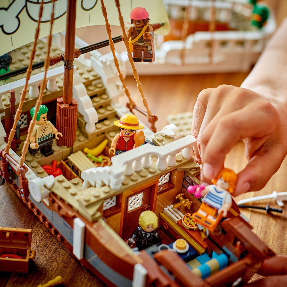 LEGO-Lego One Piece Corabia De Pirati Fasneata Merry 75639 [5]