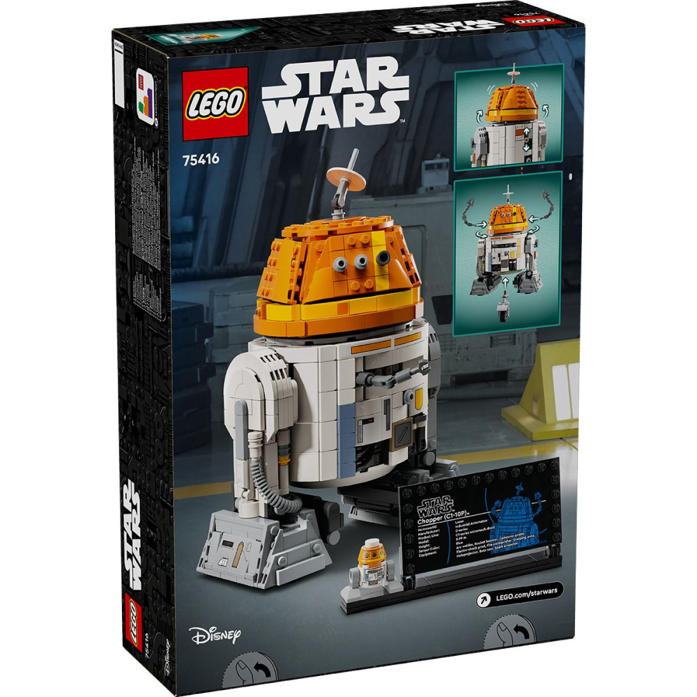 Lego Star Wars Droid Astromech Chopper C1-10P 75416 [7]