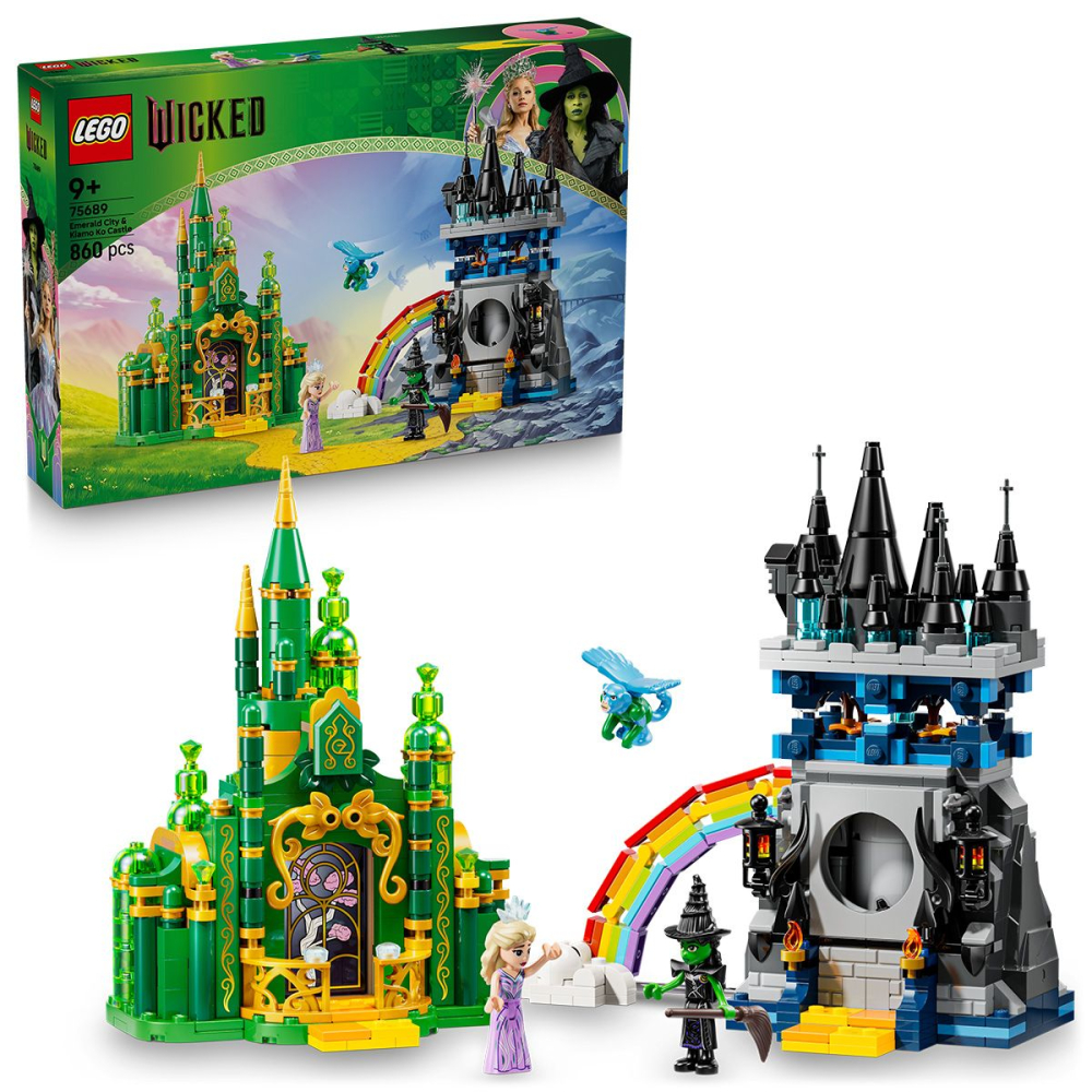 LEGO-Lego Wicked Emerald City Si Castelul Kiamo Ko 75689 [2]