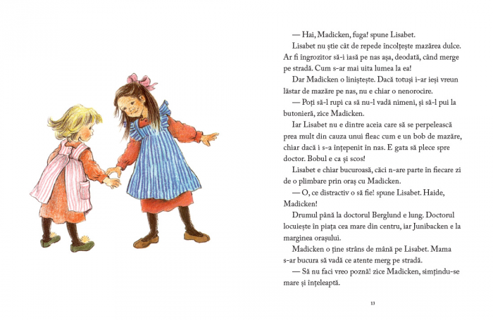 Editura Cartea Copiilor Lisabet si bobul de mazare - Astrid Lindgren [4]