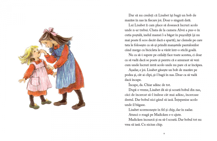 Editura Cartea Copiilor Lisabet si bobul de mazare - Astrid Lindgren [3]
