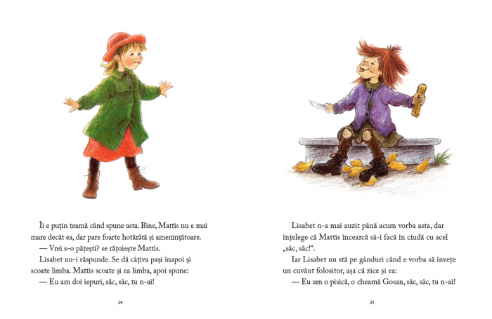 Editura Cartea Copiilor Lisabet si bobul de mazare - Astrid Lindgren [8]