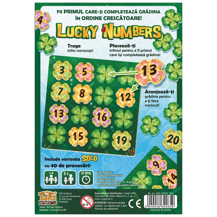 Lucky Numbers, limba romana [2]