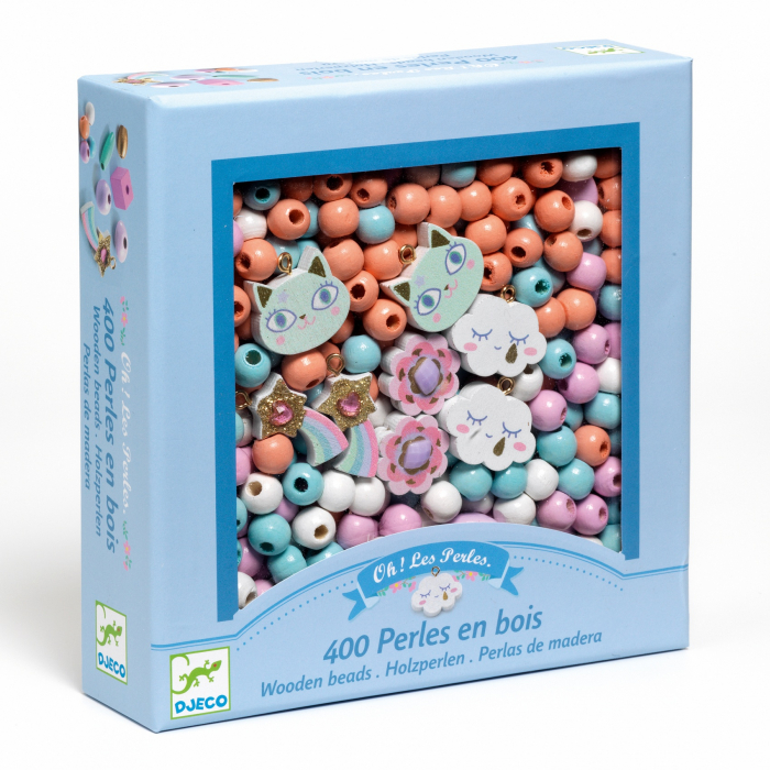 Djeco-Margele curcubeu, Djeco beads Rainbow [4]
