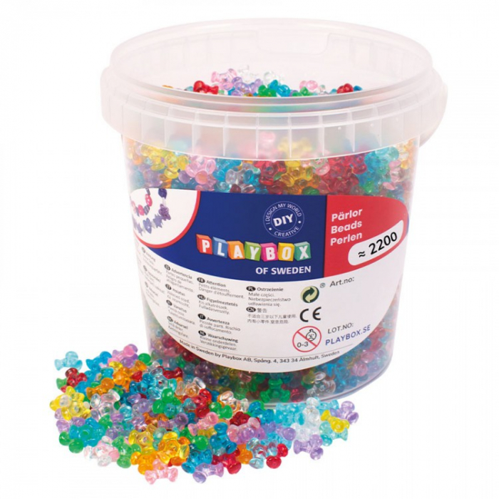 Playbox Margele elice translucide 11mm 2200 bucati [1]