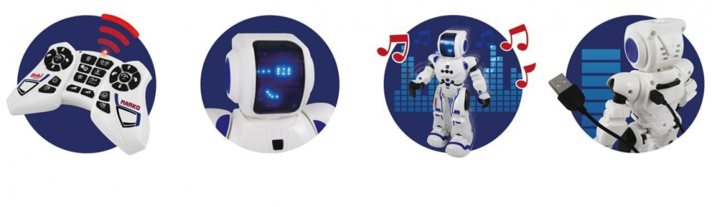 Buki France Marko - Robot fara asamblare cu telecomanda si 20 functii [5]