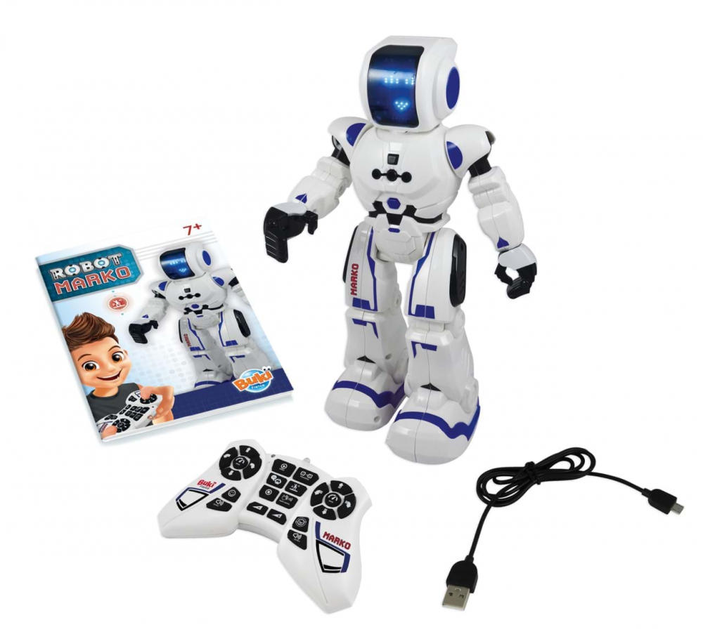 Buki France Marko - Robot fara asamblare cu telecomanda si 20 functii [4]