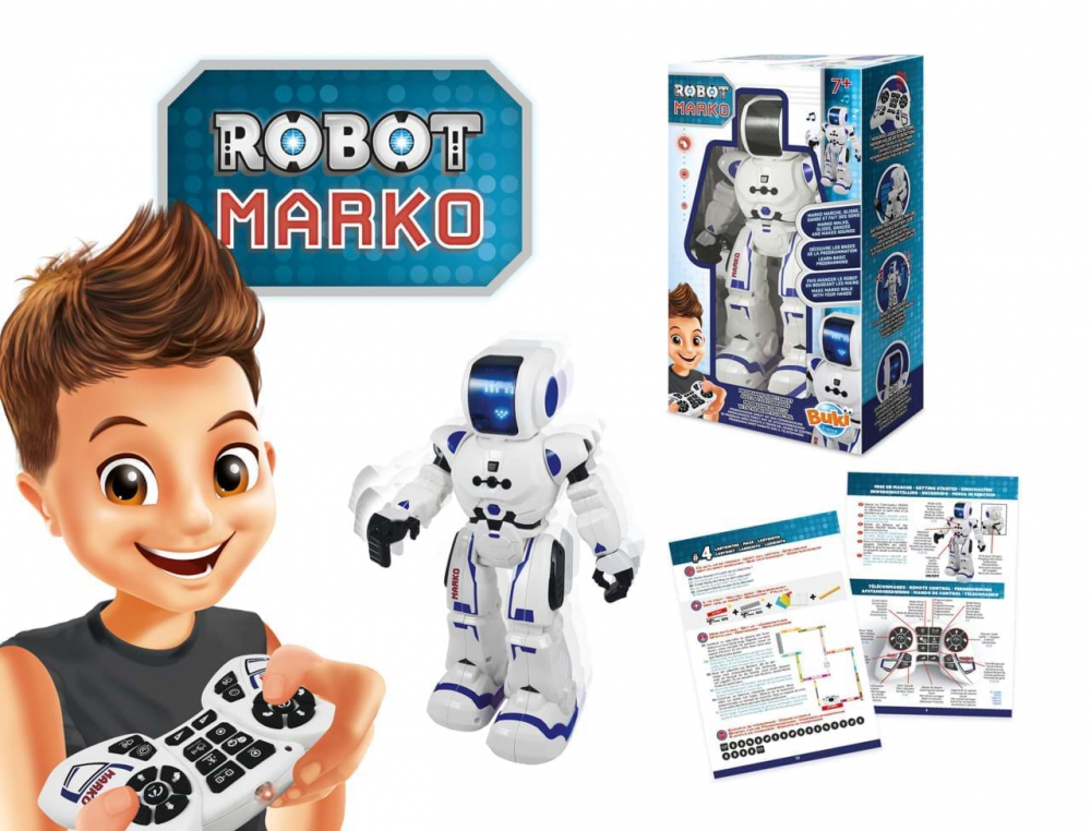 Buki France Marko - Robot fara asamblare cu telecomanda si 20 functii [6]