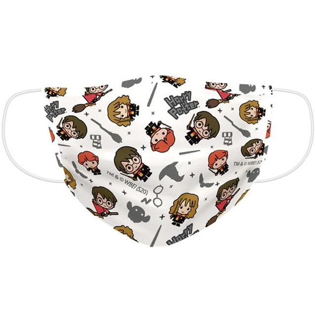Masca faciala reutilizabila pentru copii, 5 - 10 ani, Harry Potter [1]