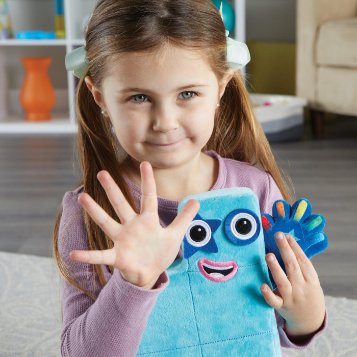 Hand2Mind Mascota cu sunete si lumini Numberblocks - Cinci [4]
