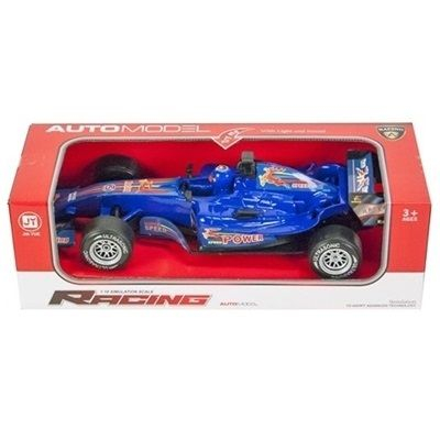 Masina albastra de curse, scara 1:18, 26 cm [1]