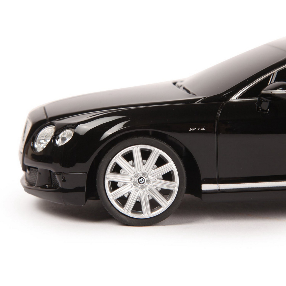Rastar-Masina Cu Telecomanda Bentley Continental Gt Negru Cu Scara 1 La 24 [6]