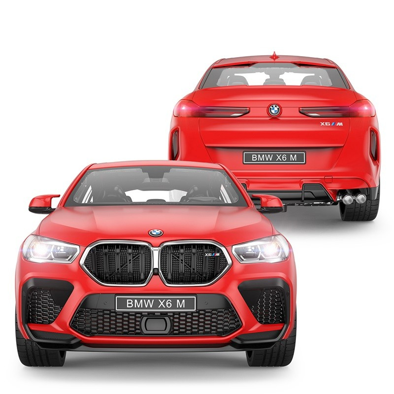 Rastar-Masina Cu Telecomanda Bmw X6 M Rosu Scara 1 La 14 [3]