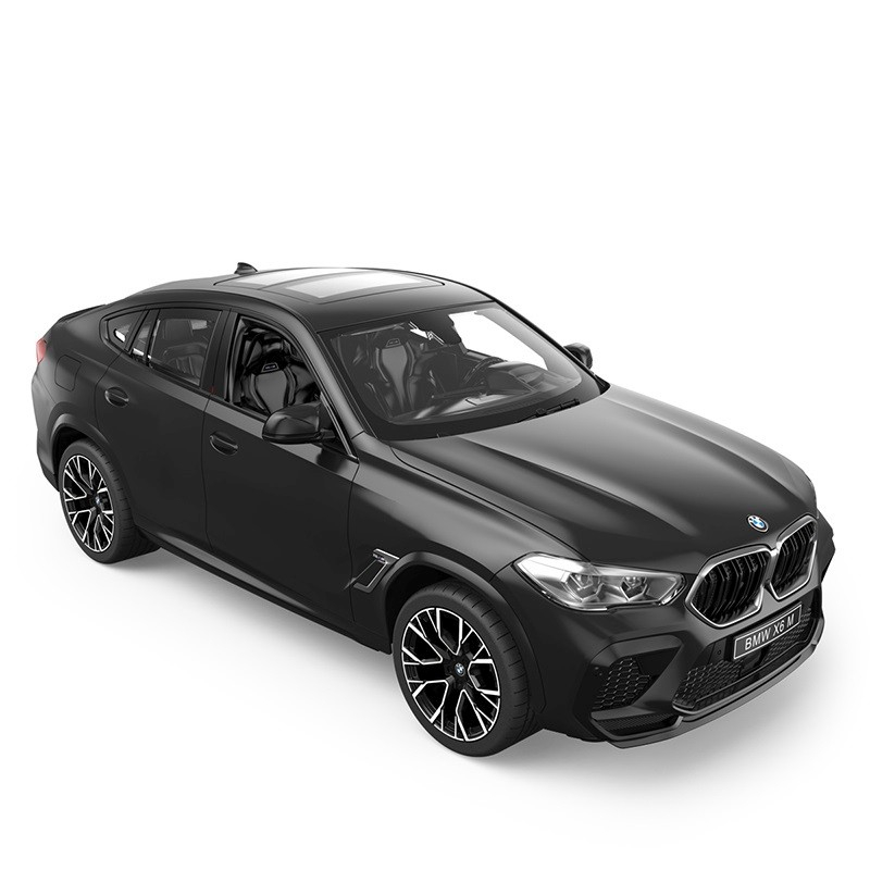 Rastar-Masina Cu Telecomanda Bmw X6 M Negru Scara 1 La 14 [5]