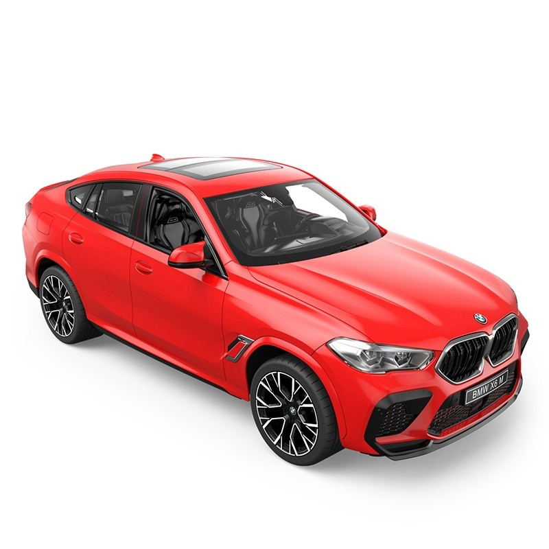 Rastar-Masina Cu Telecomanda Bmw X6 M Rosu Scara 1 La 14 [5]