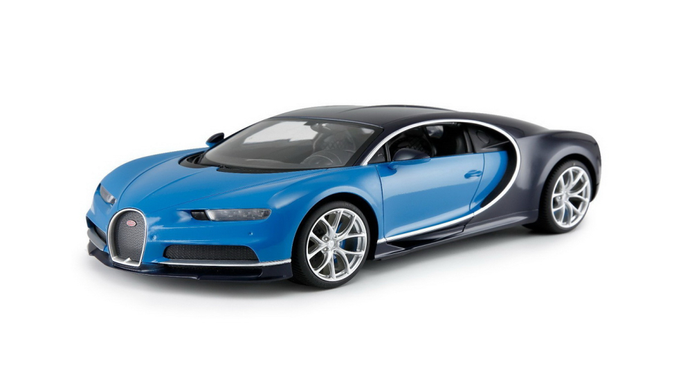 Masina Cu Telecomanda Bugatti Chiron Albastru Scara 1 La 14 [6]