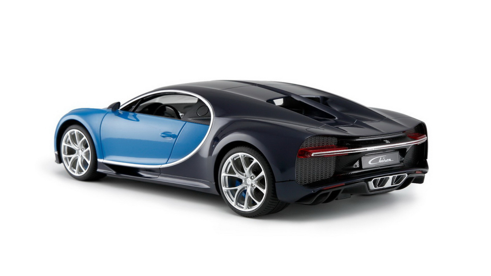 Masina Cu Telecomanda Bugatti Chiron Albastru Scara 1 La 14 [4]