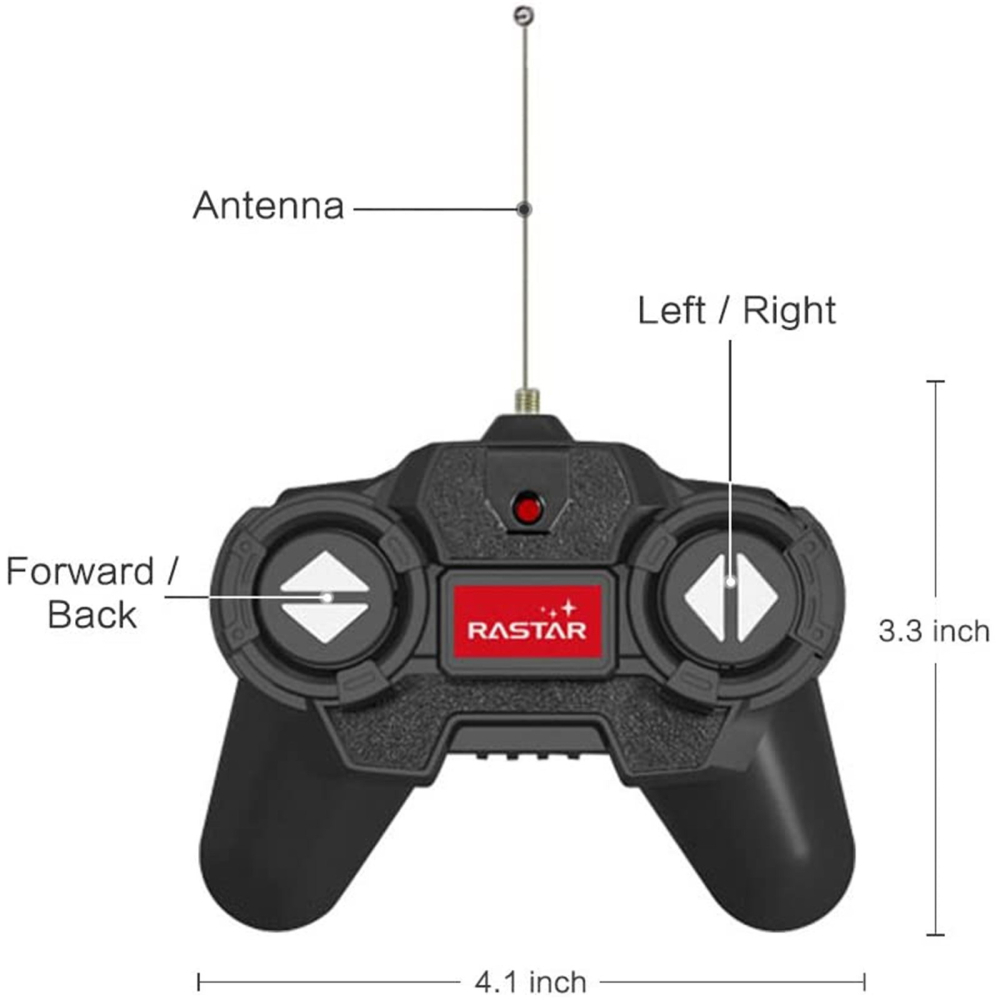 Rastar-Masina Cu Telecomanda Bugatti Grand Sport Vitesse Negru Cu Scara 1 La 18 [6]
