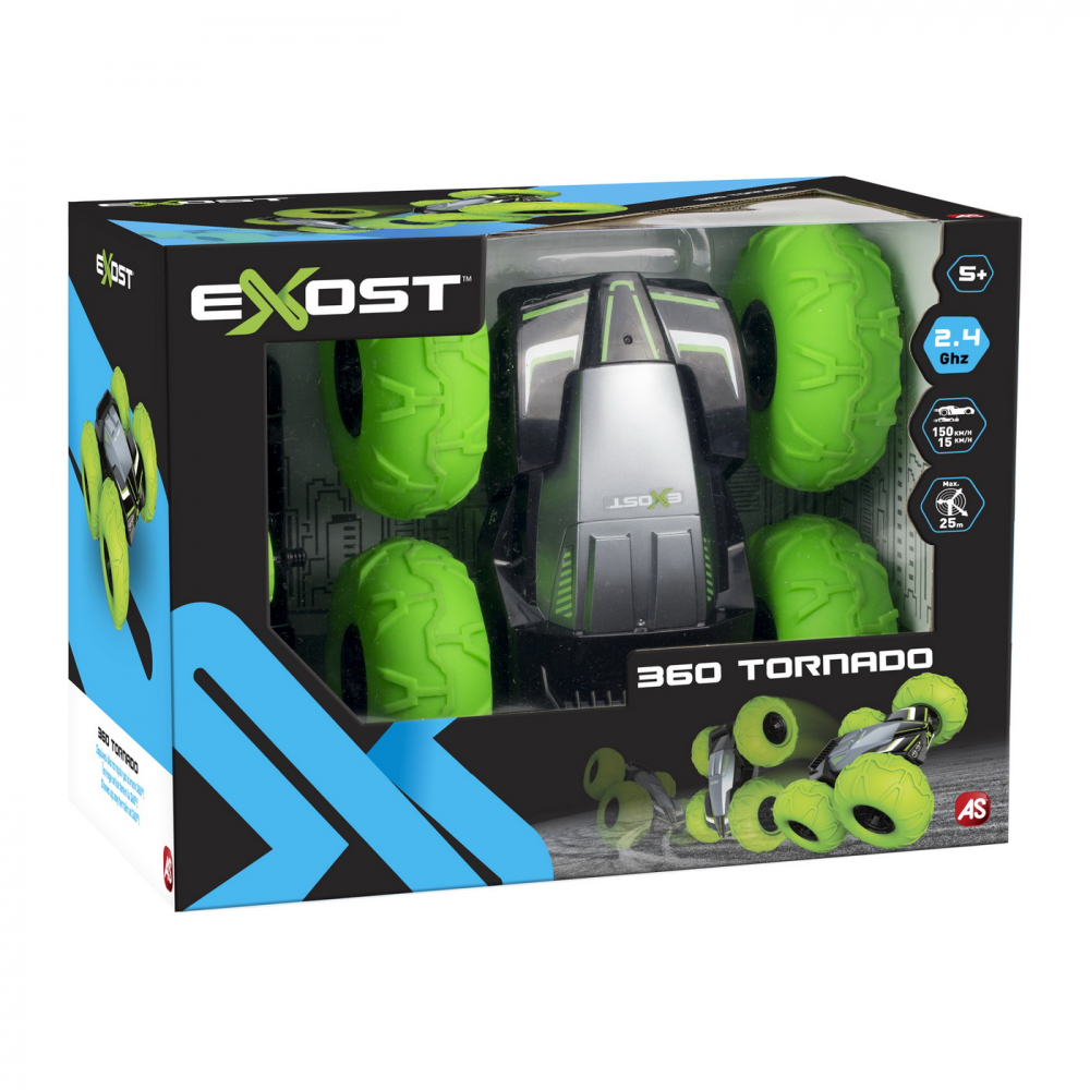 Masina Cu Telecomanda Exost 360 Tornado Verde [1]