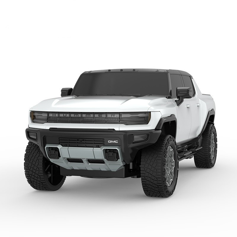 Rastar-Masina Cu Telecomanda Hummer Ev Alb Cu Scara 1 La 24 [6]