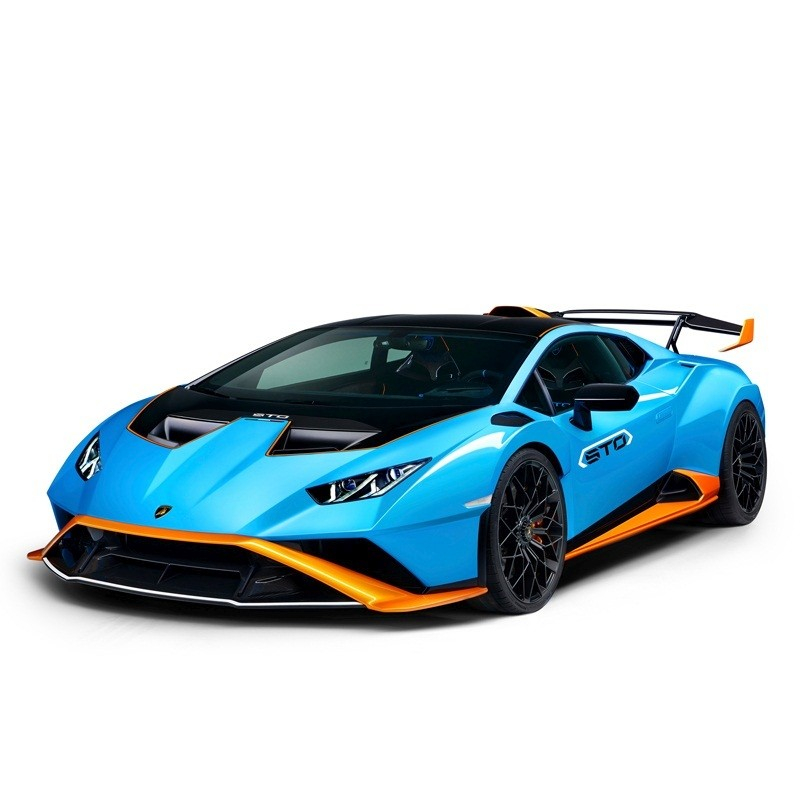 Rastar-Masina Cu Telecomanda Lamborghini Huracan Sto Albastru Scara 1 La 14 [3]