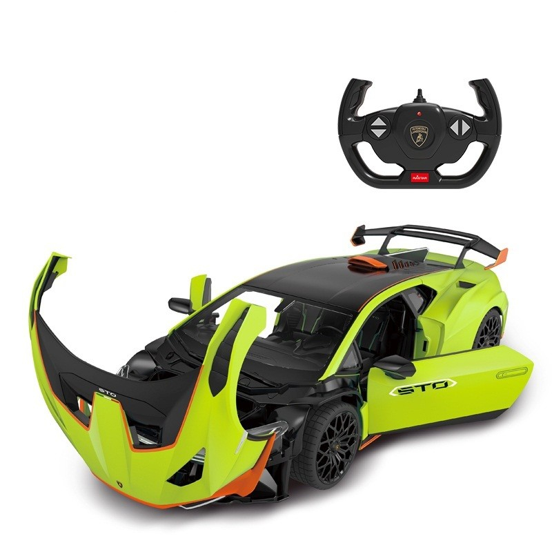 Rastar-Masina Cu Telecomanda Lamborghini Huracan Sto Verde Scara 1 La 14 [2]