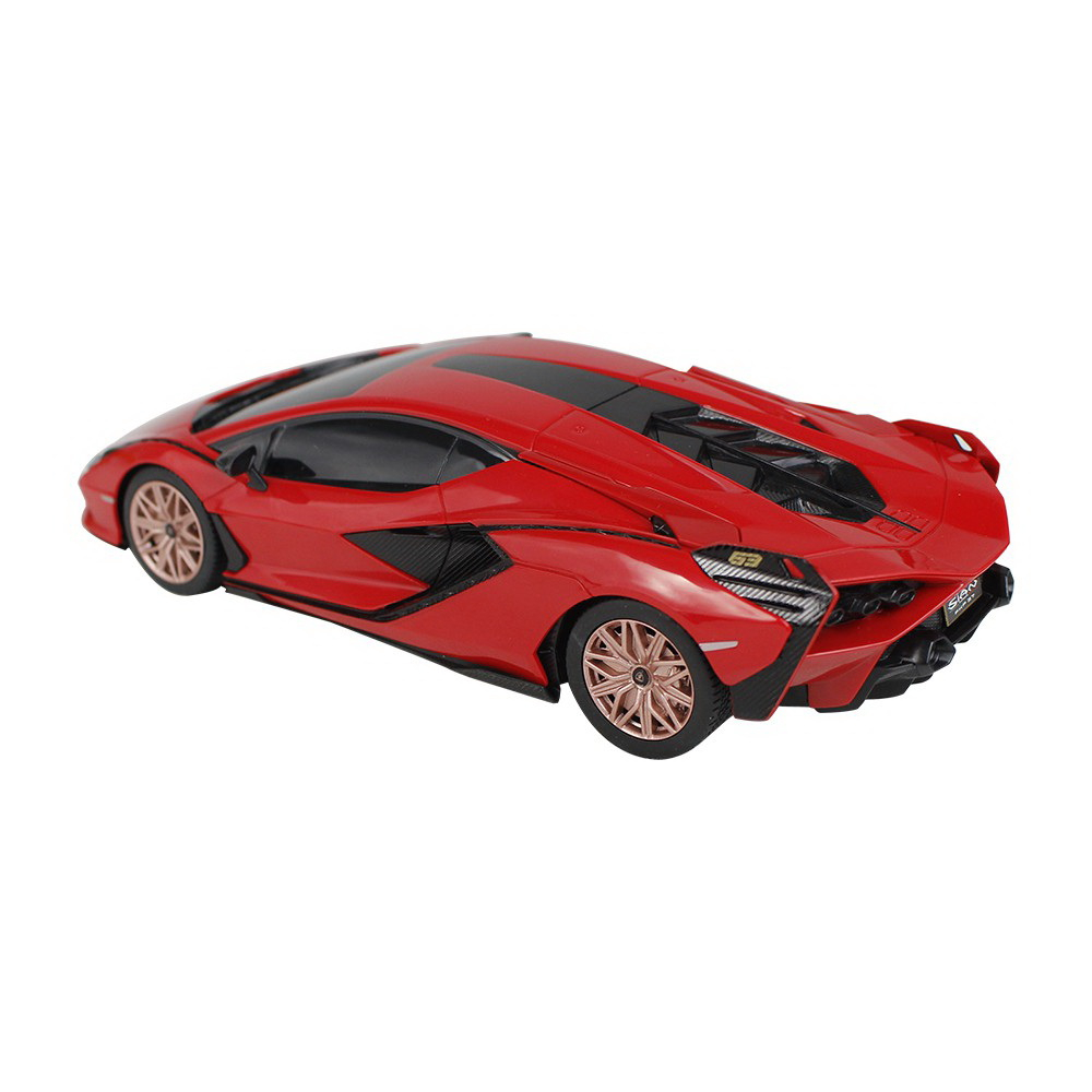 Rastar-Masina Cu Telecomanda Lamborghini Sian Rosu Cu Scara 1 La 24 [4]