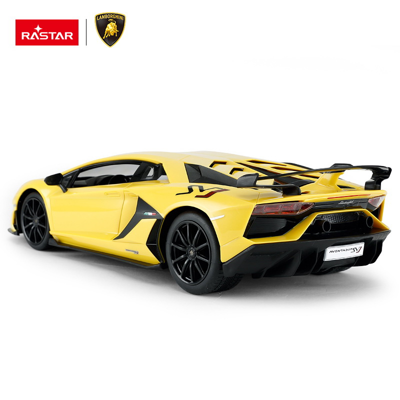 Rastar-Masina Cu Telecomanda Lamorghini Aventador Svj Galben Scara 1 La 14 [8]