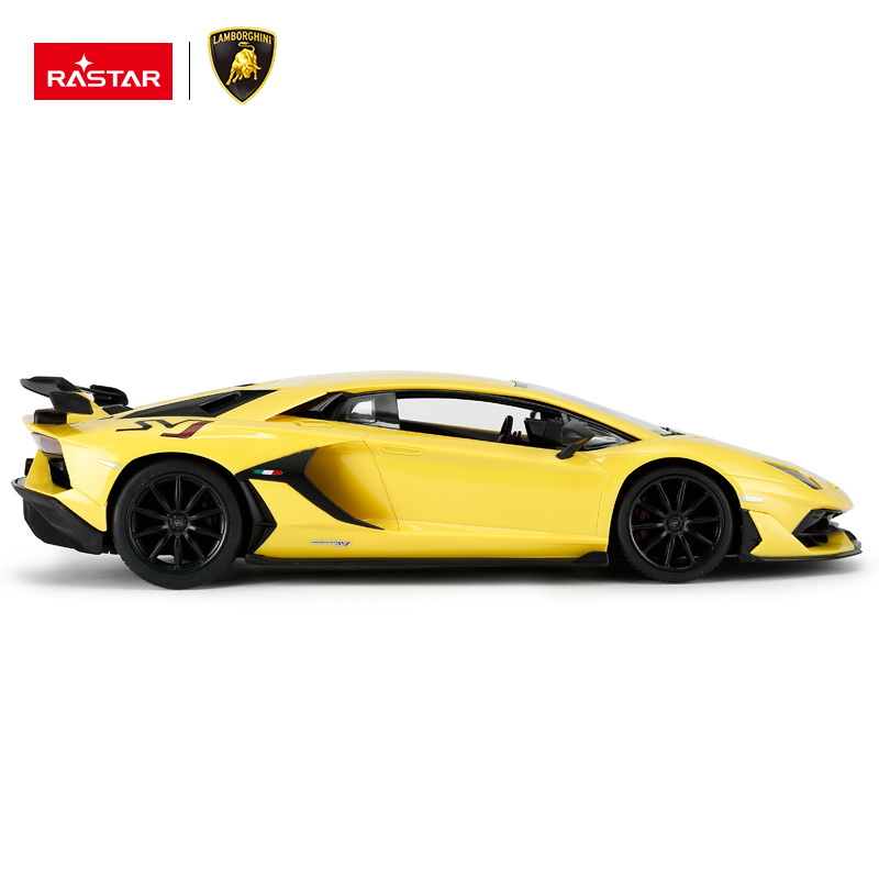 Rastar-Masina Cu Telecomanda Lamorghini Aventador Svj Galben Scara 1 La 14 [7]