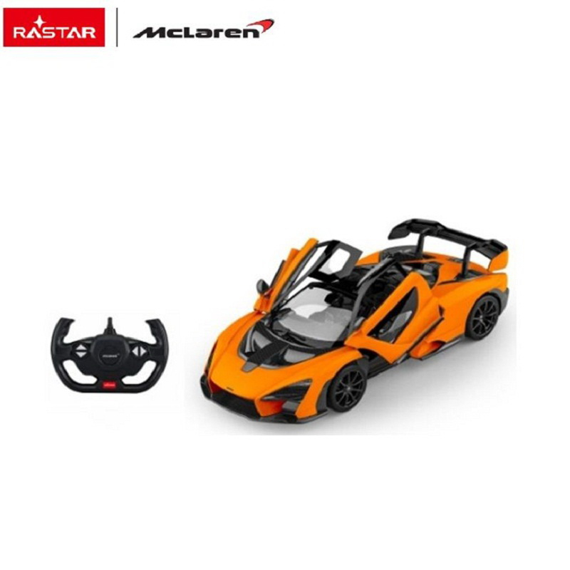 Rastar-Masina Cu Telecomanda Mclaren Senna Portocaliu Cu Scara 1 La 14 [4]