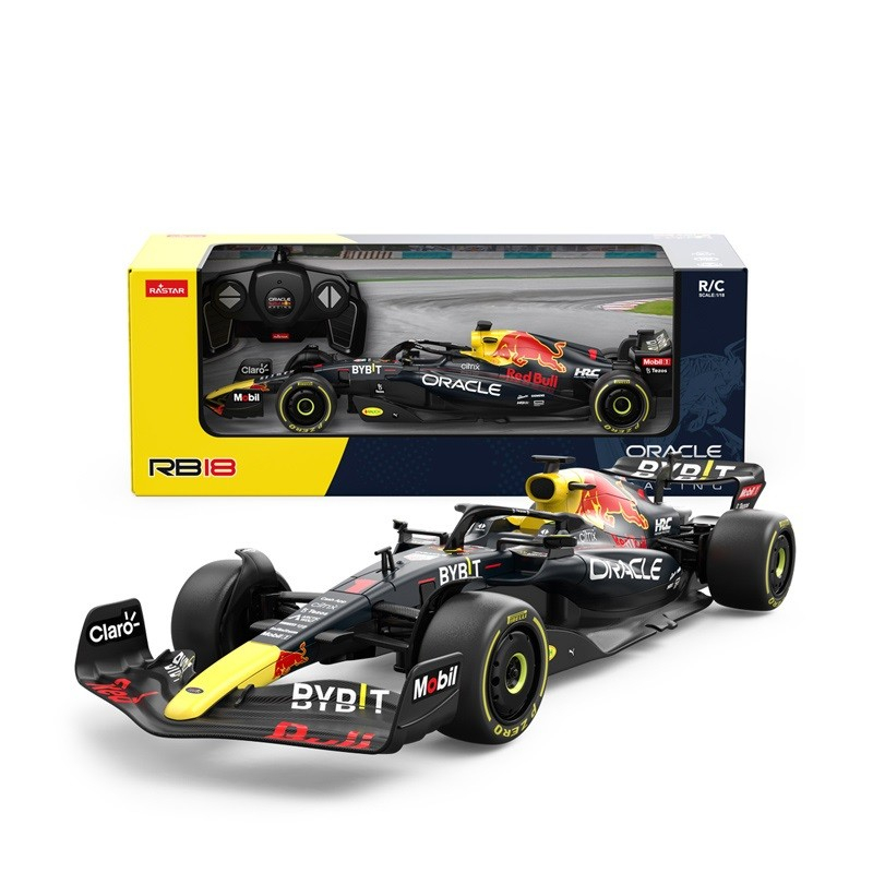 Rastar-Masina Cu Telecomanda Oracle Red Bull Racing Rb18 Cu Scara 1 La 18 [2]