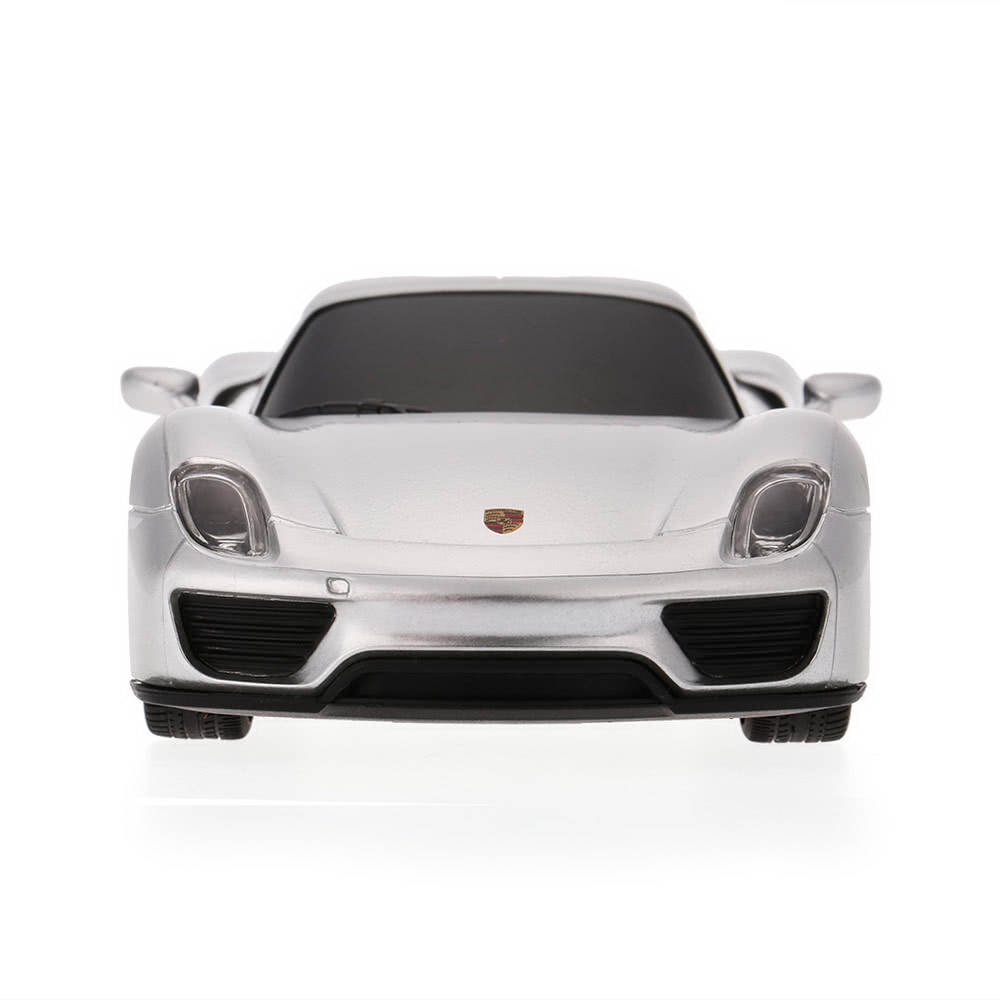Masina Cu Telecomanda Porsche 918 Spyder Argintiu Cu Scara 1 La 24 [2]