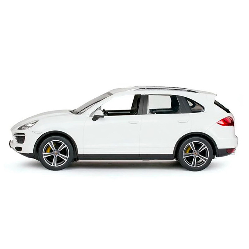 Rastar-Masina Cu Telecomanda Porsche Cayenne Turbo Alb Cu Scara 1 La 14 [7]