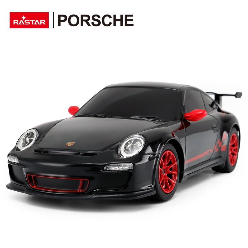 Rastar-Masina Cu Telecomanda Porsche Gt3 Rs Negru Rs Scara 1 La 24 [3]