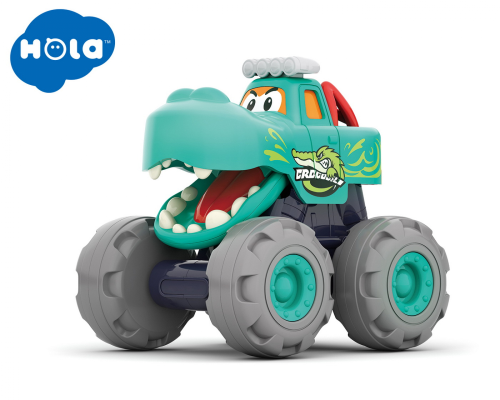Masinuta Bebe Monster Truck Crocodilul [6]