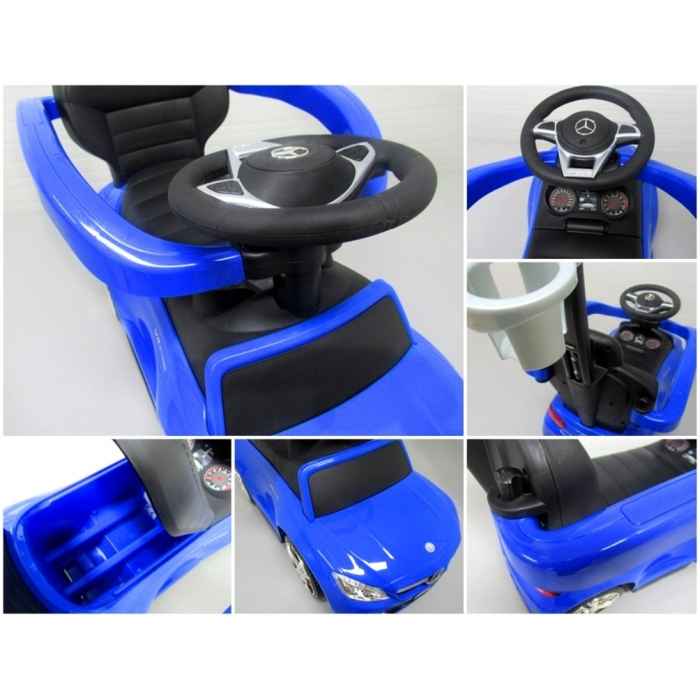 Masinuta de impins Mercedes C63 AMG R-Sport - Albastru [4]