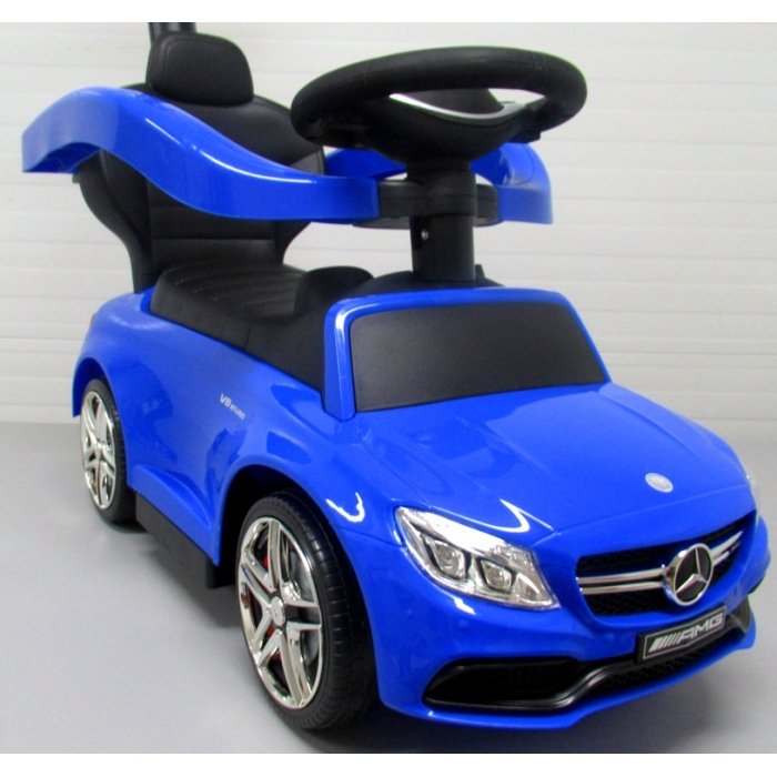 Masinuta de impins Mercedes C63 AMG R-Sport - Albastru [6]