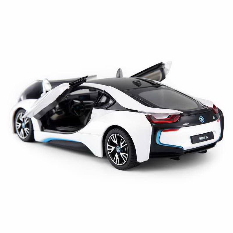 Masinuta Metalica Bmw I8 Alba Scara 1 La 24 [4]
