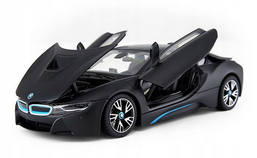 Rastar-Masinuta Metalica Bmw I8 Negru Scara 1 La 24 [3]