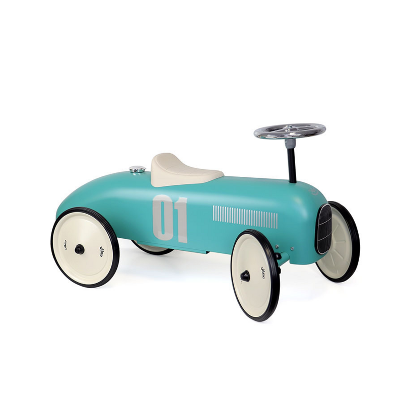 Masinuta Ride-On Metalica Vintage - Aqua Blue - Vilac [1]