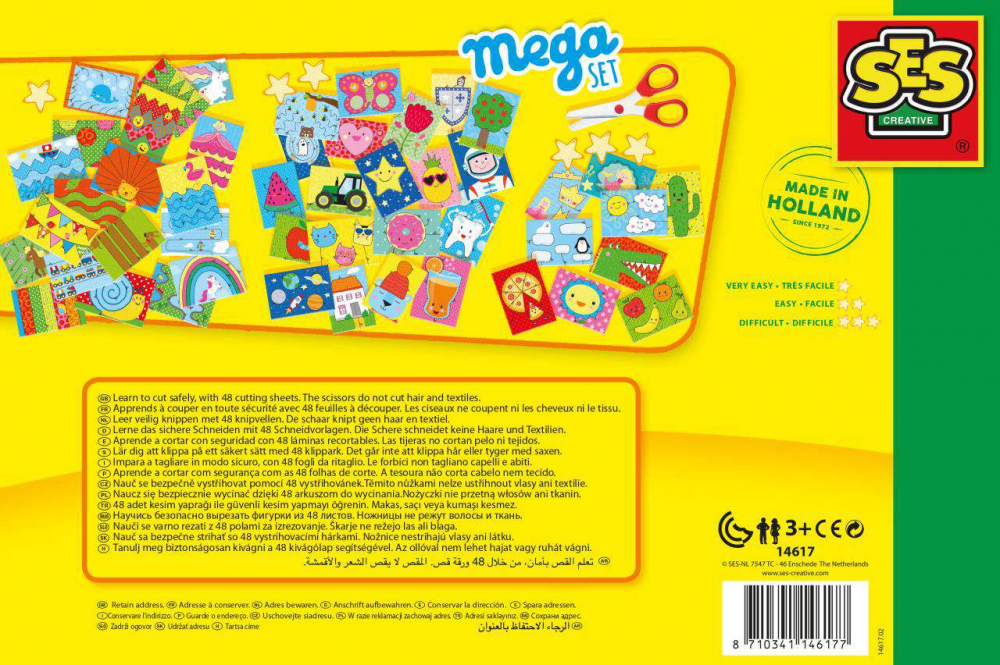 Mega Set Creatie-Invat Sa Folosesc Foarfeca [6]