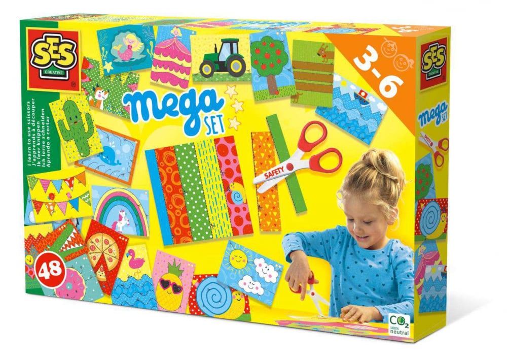 Mega Set Creatie-Invat Sa Folosesc Foarfeca [1]
