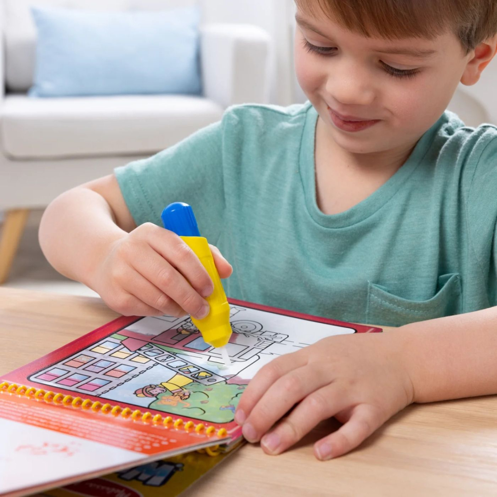 Spin Master-Melissa And Doug Carte De Colorat Vehicule Reutilizabila Cu Apa Water Wow [3]