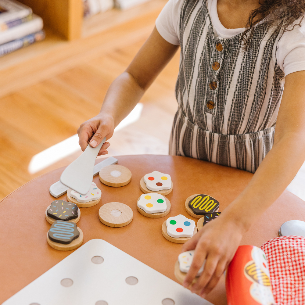 Spin Master-Melissa And Doug Set De Joaca Fursecuri Din Lemn [7]