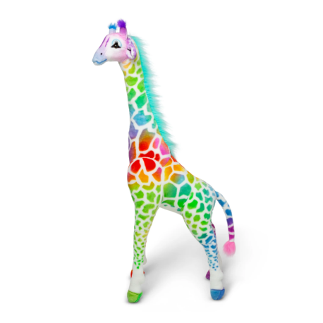Melissa & Doug-Melissa&Doug - Girafa gigant din plus Rainbow [2]